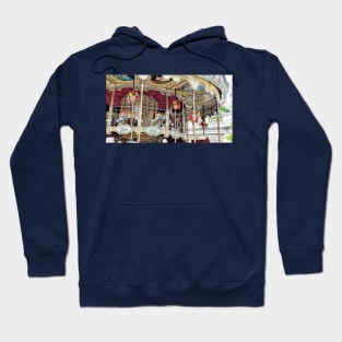 Paris Montmartre Carousel with Sacre-Coeur in the Background Hoodie